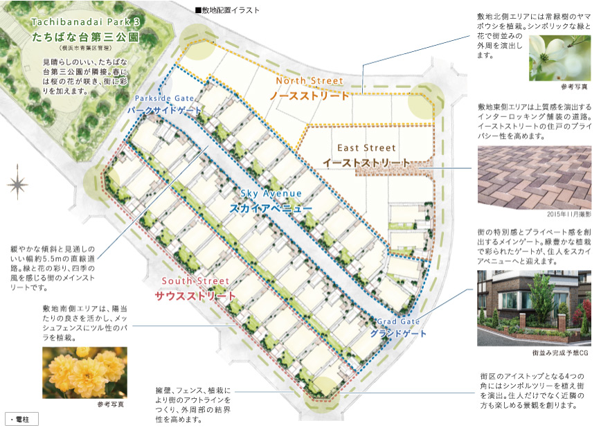 ファインコート青葉台ザ・プレミア区画図