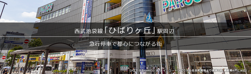 「ひばりヶ丘」駅周辺
