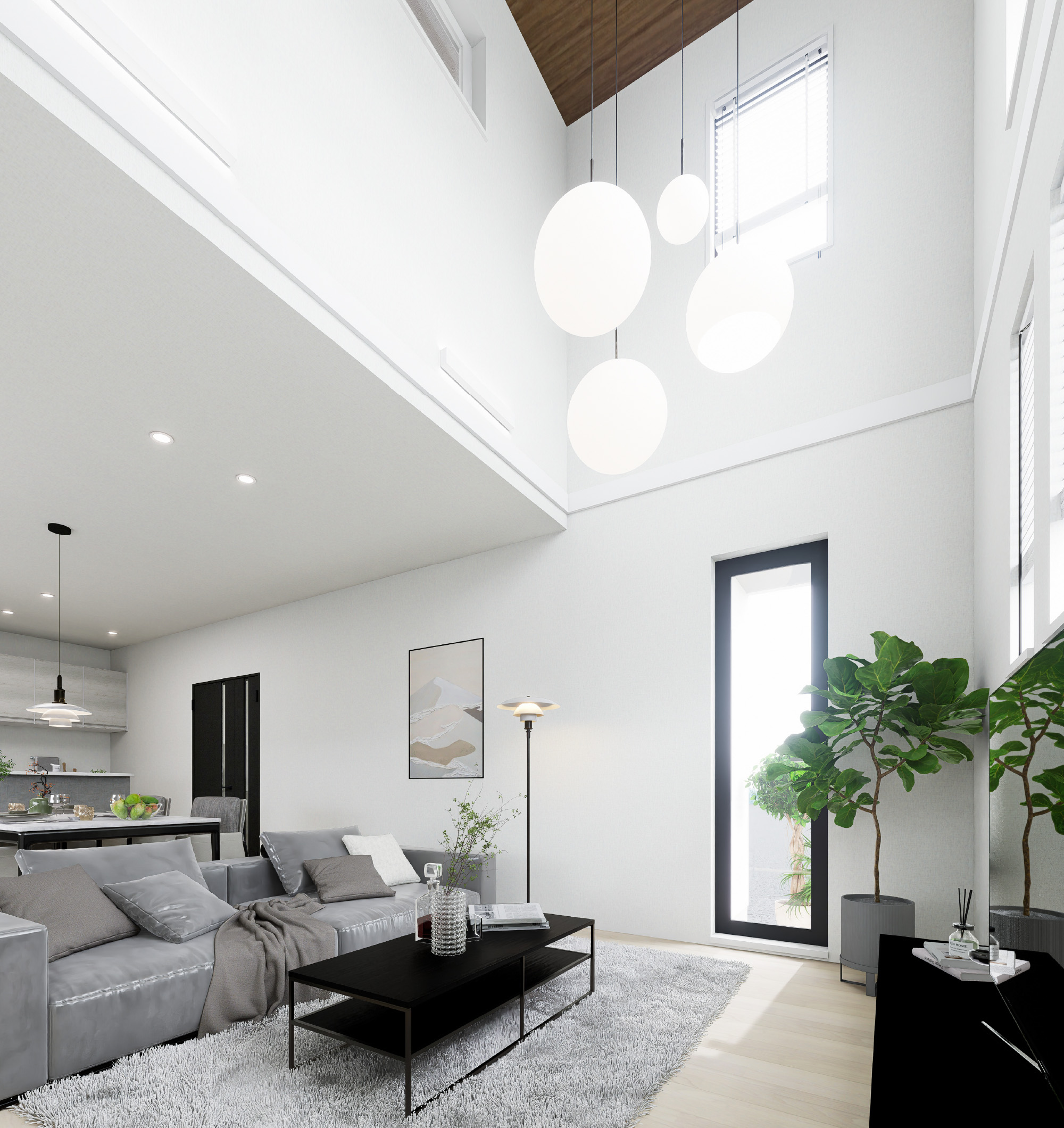 リビング・ダイニング・キッチン完成予想CG／No.3