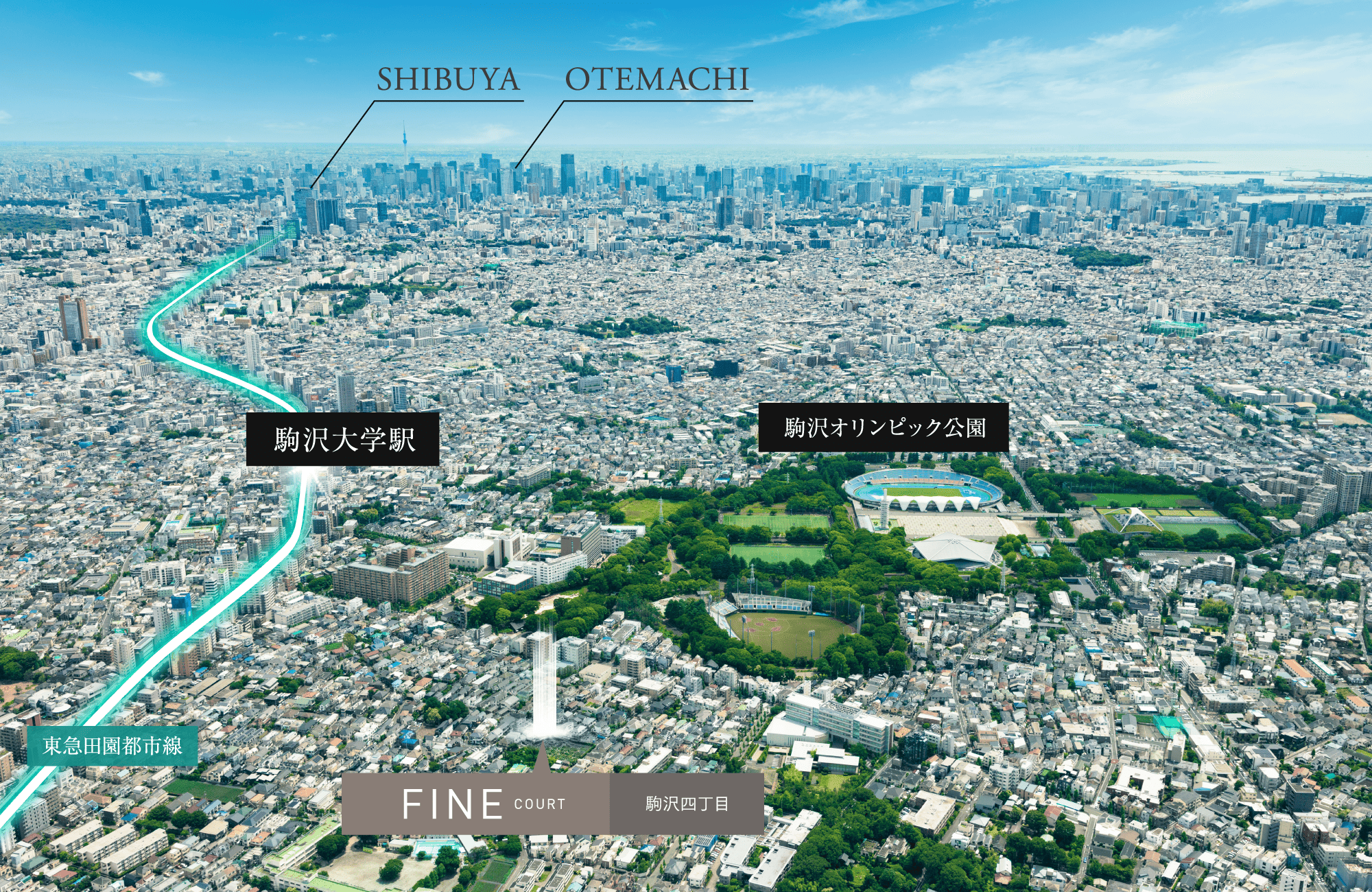 現地周辺航空写真（2026年6月撮影）