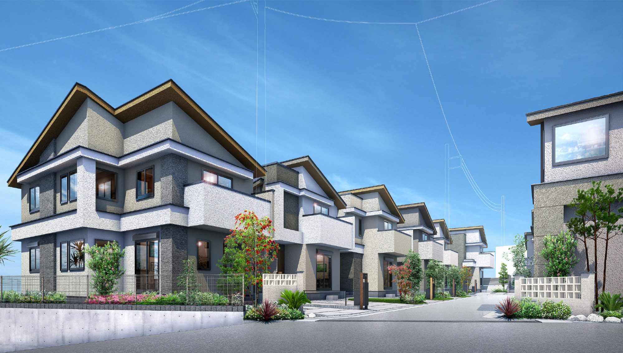 街並み完成予想CG