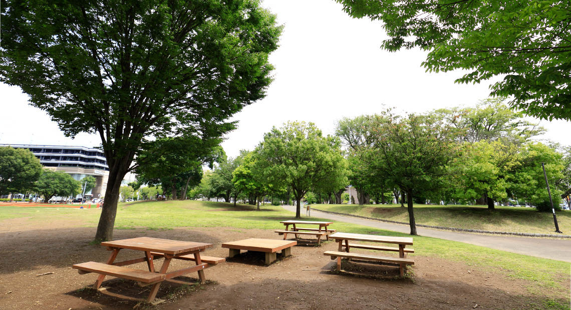 西初石近隣公園（徒歩16分／約1,270ｍ　出入口B）