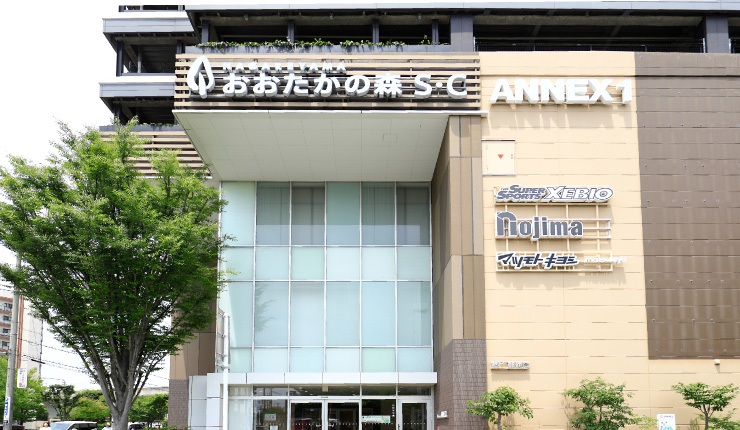 流山おおたかの森S.C. ANNEX1（徒歩16分／約1,270ｍ　出入口B）