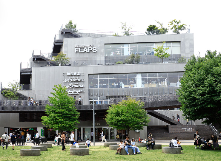 流山おおたかの森S.C. FLAPS（徒歩14分／約1,050ｍ　出入口B）