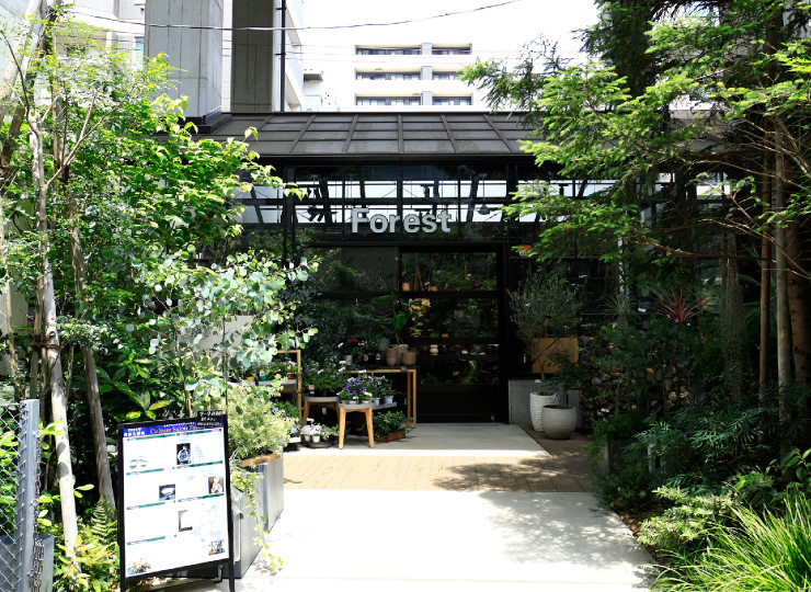 GREEN PATH（徒歩14分／約1,100ｍ　出入口B）