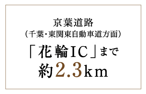 「花輪IC」まで約2.3km