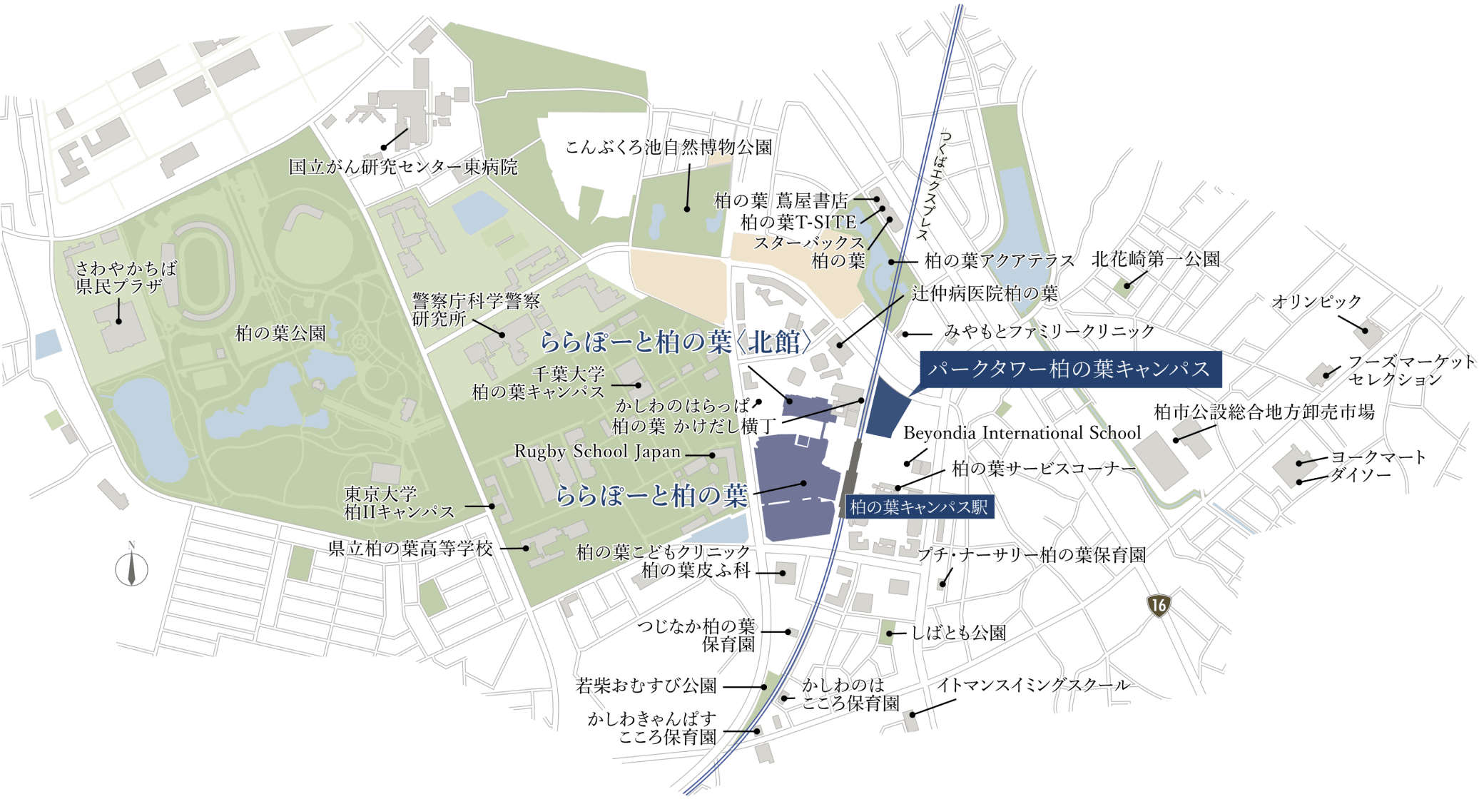 周辺エリア概念図