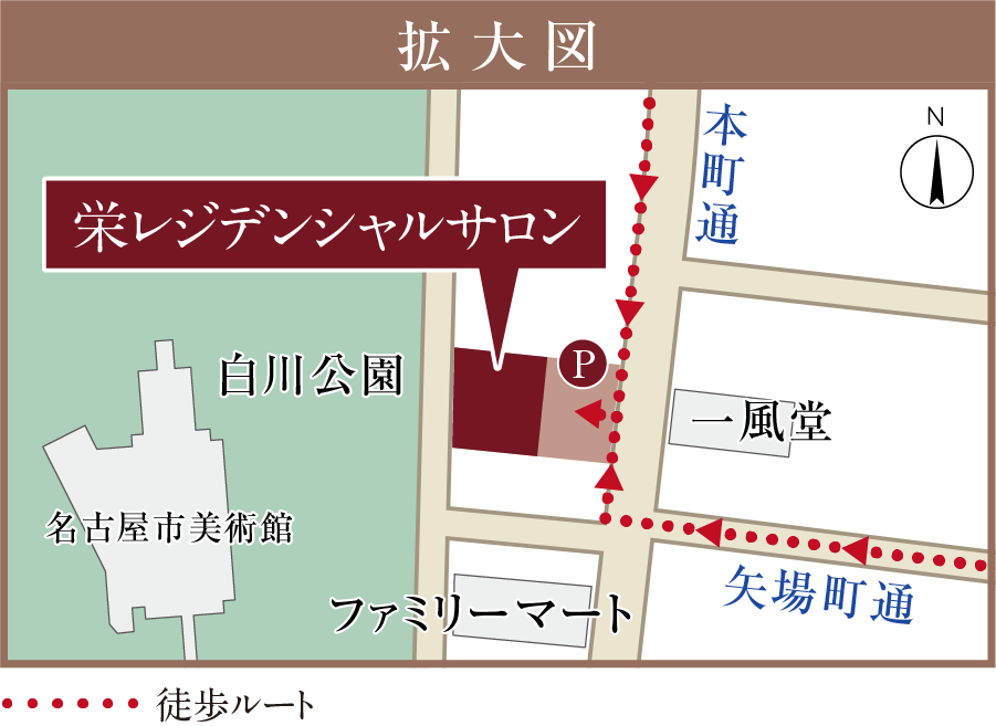 サロン案内図