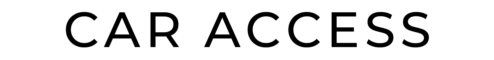CAR ACCESS
