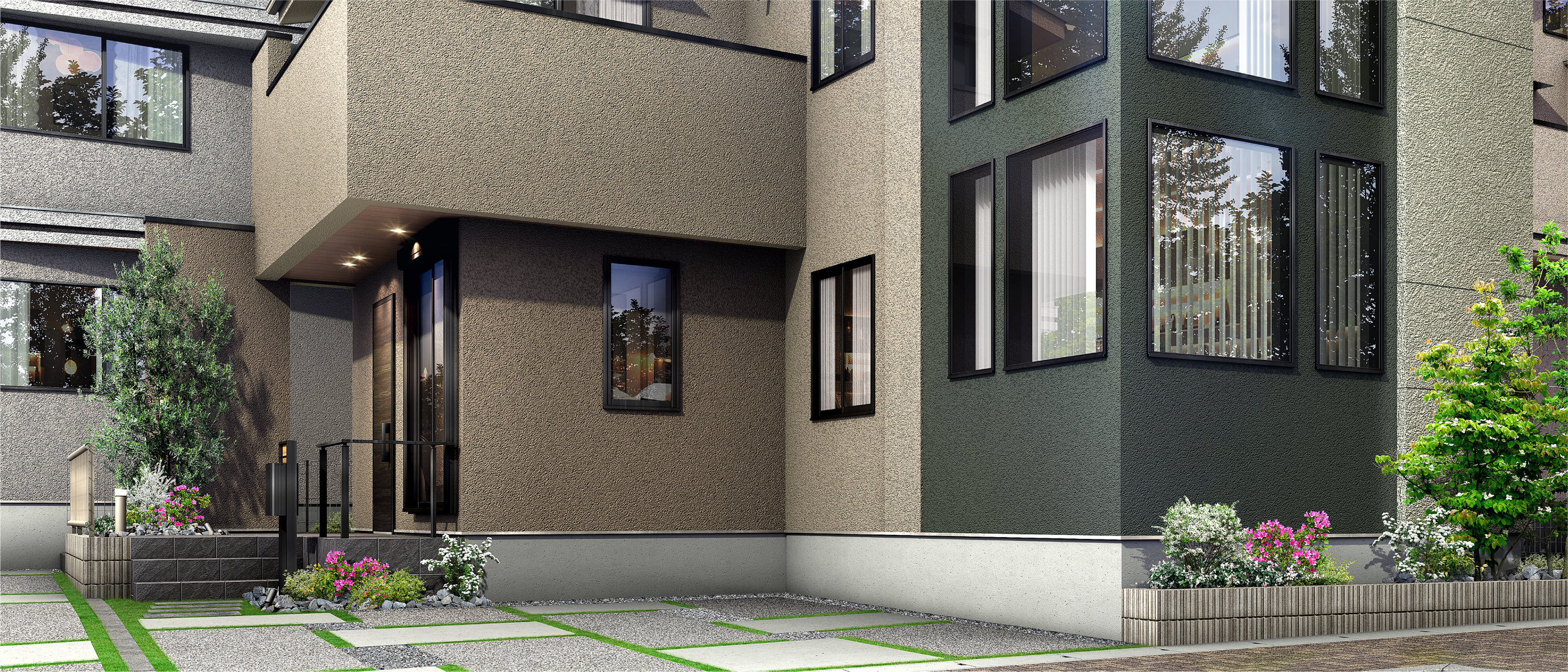 街並み完成予想CG