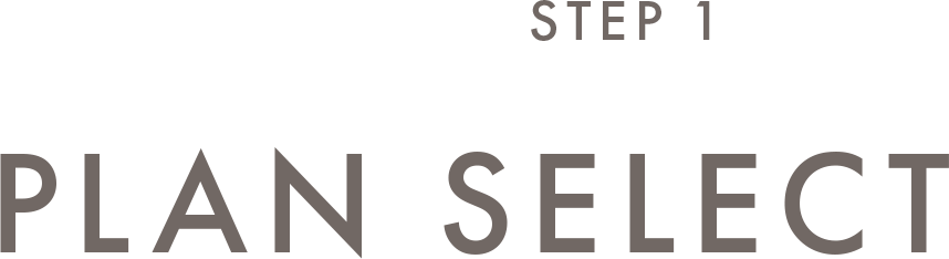 STEP 1 PLAN SELECT
