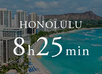 HONOLULU 8h25min