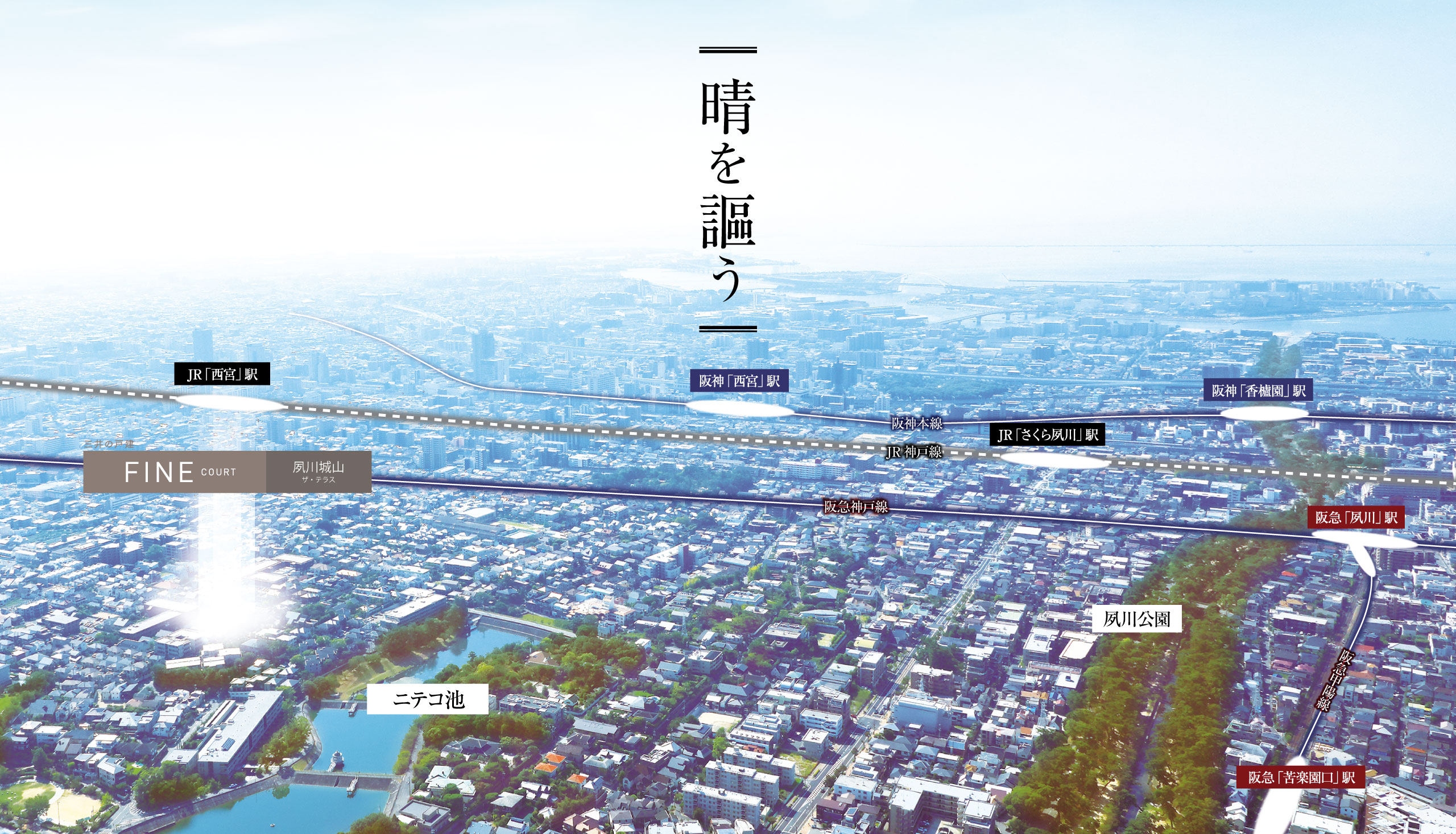 現地周辺航空写真（2025年9月撮影）※一部CG加工を施しております。