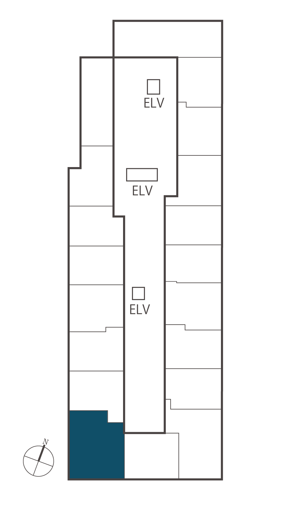 P-124SW住戸位置概念図