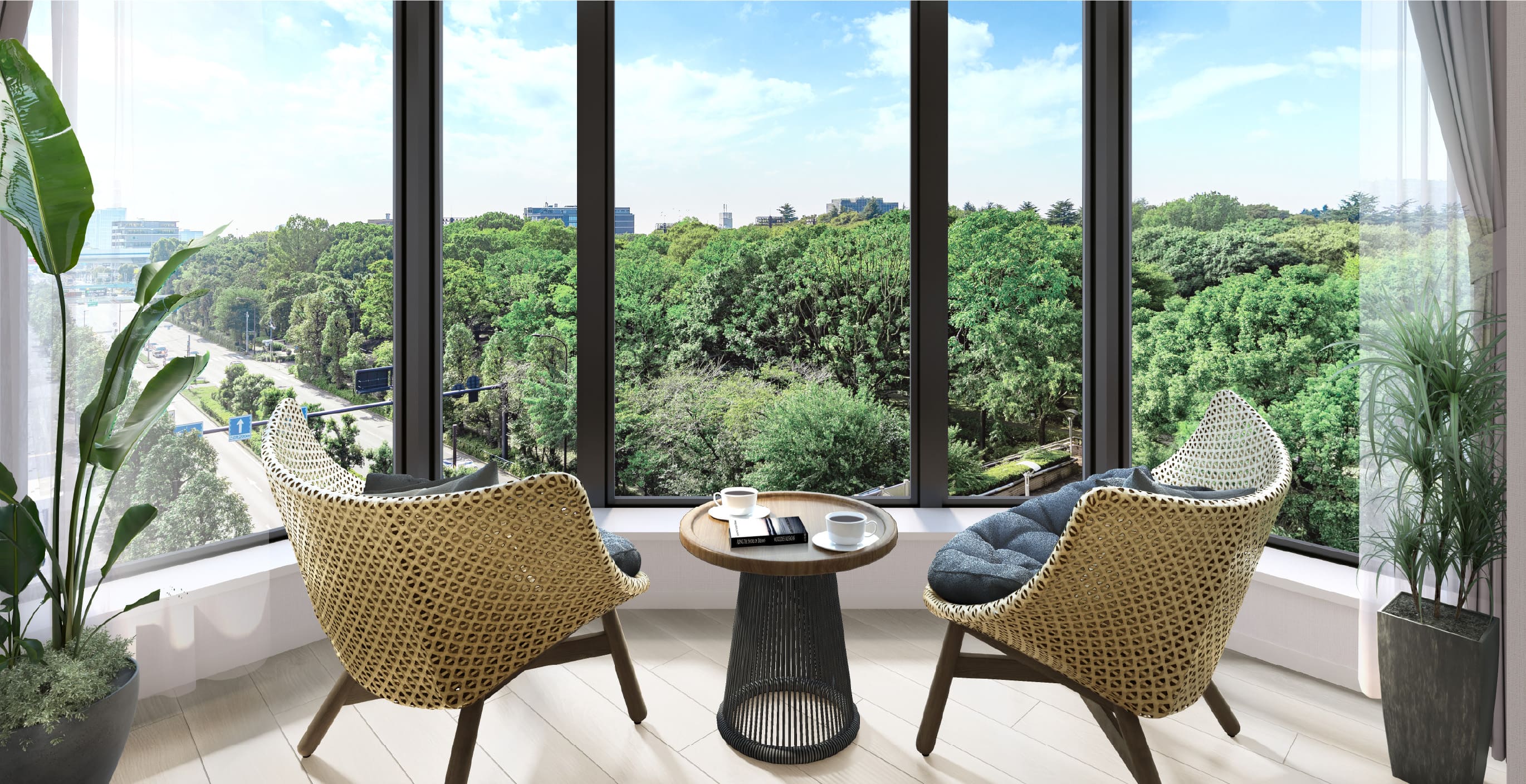 Dタイプ リビング・ダイニング完成予想CG